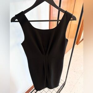 Pink Tartan Black Sleeveless Sheath Dress - Size 4